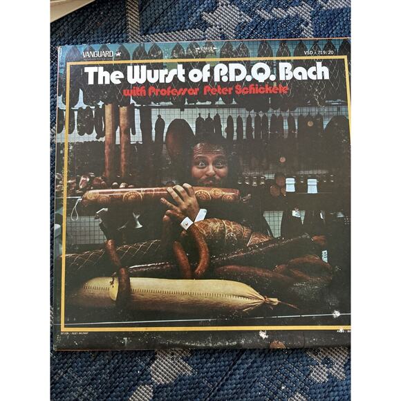 THE WURST OF PDQ BACH Prof. Peter Schickele Baroque Comedy LP‎ 2 Album VSD719/20 - Picture 1 of 16